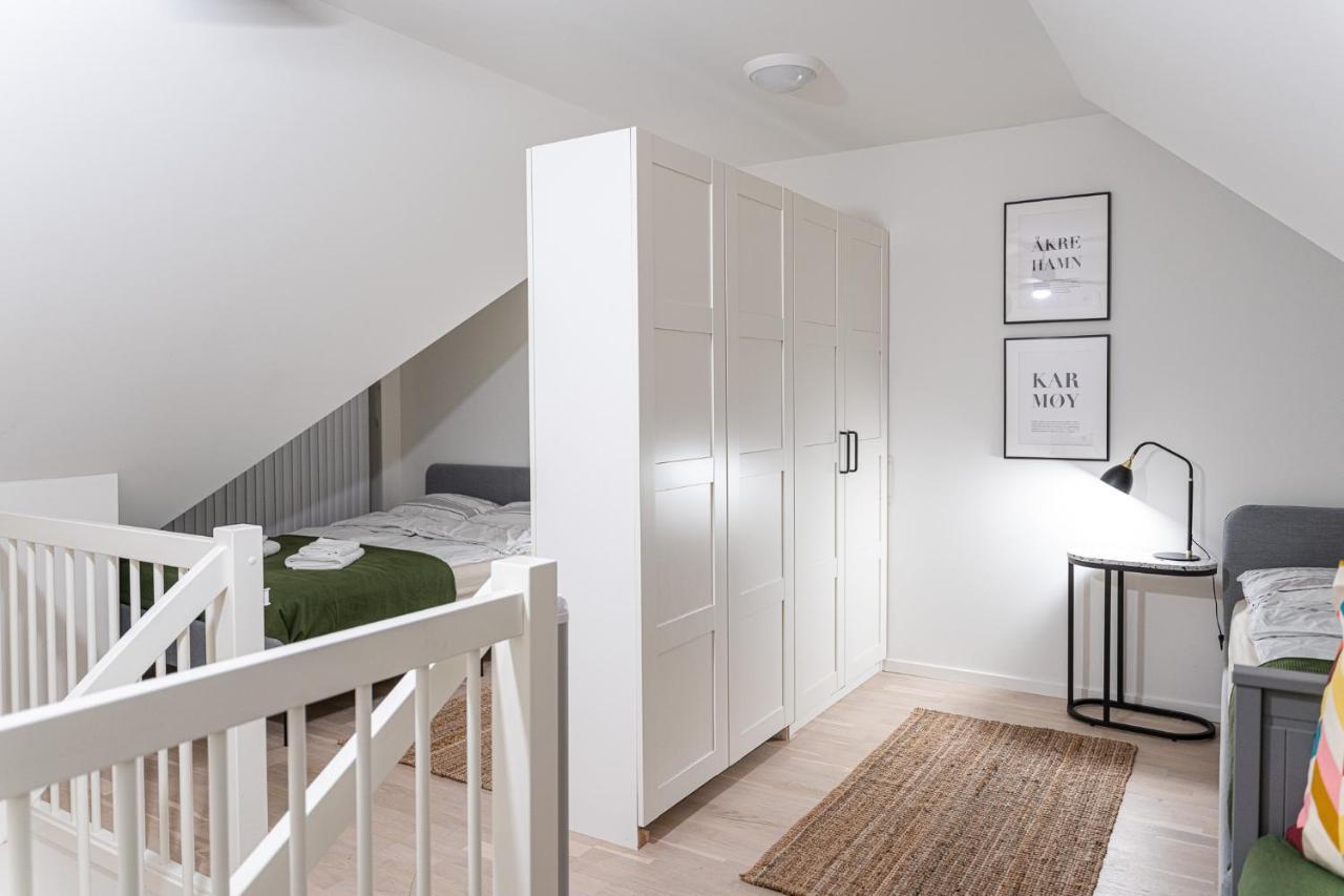 Apartmán New Akrahamn Coast House Sæveland Exteriér fotografie